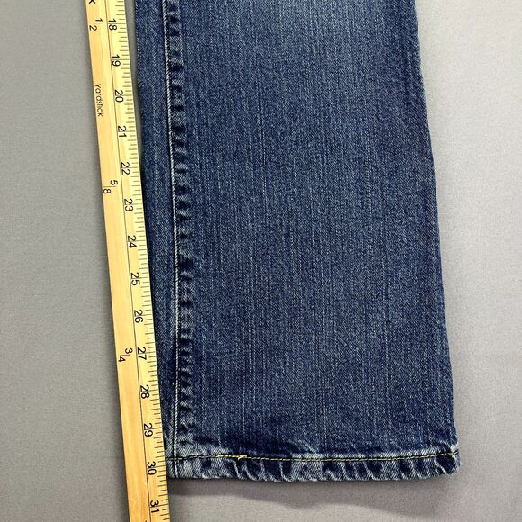Levi's 545 Jeans Women's 8M Low Boot Cut Blue Medium Wash Y2K Grunge - Picture 5 of 14